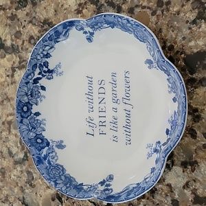 Monticello 6" Trinket Dish EUC